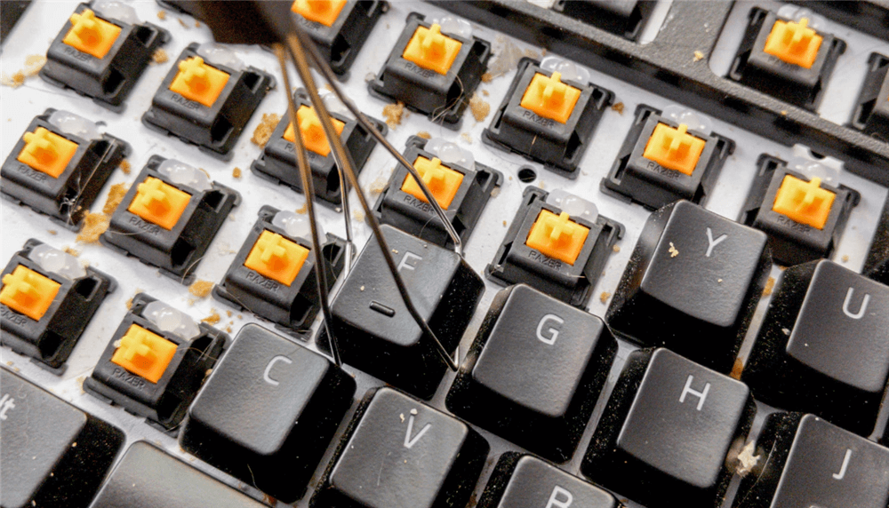 部分按键失灵 部分按键失灵