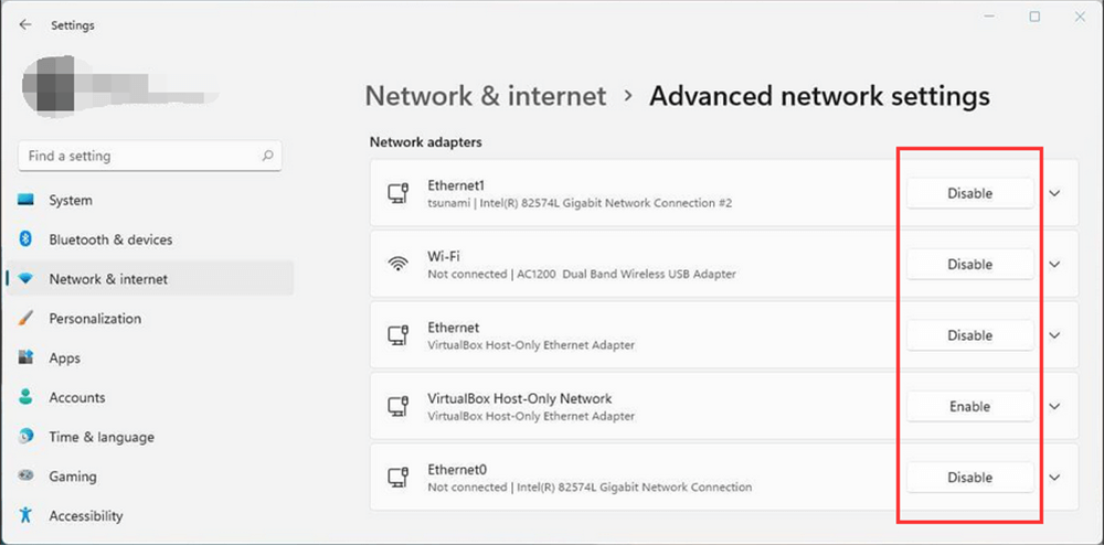 检查无线网卡是否被禁用 检查无线网卡是否被禁用
