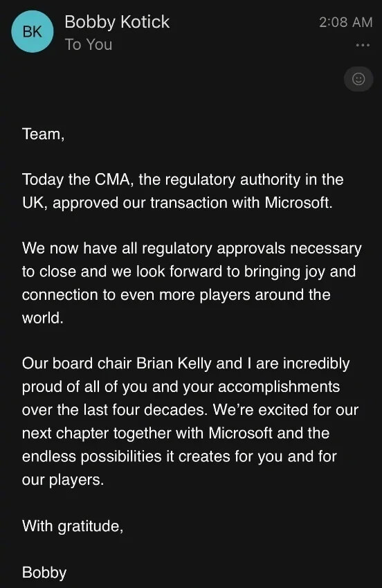 暴雪现仍 CEO Bobby Kotick 暴雪现仍 CEO Bobby Kotick