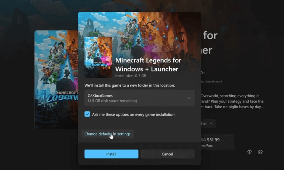 微软商店可更改安装位置 微软商店可更改安装位置