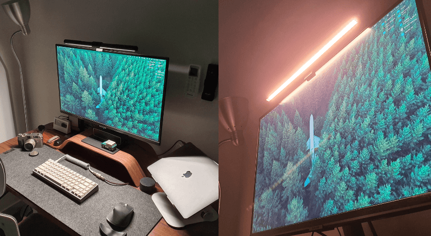 屏幕挂灯与灰尘 屏幕挂灯与灰尘