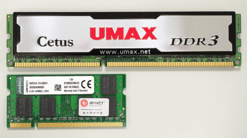 台式机内存与笔记本内存 台式机内存与笔记本内存