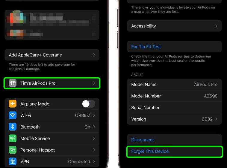 忽略此设备 忽略此设备