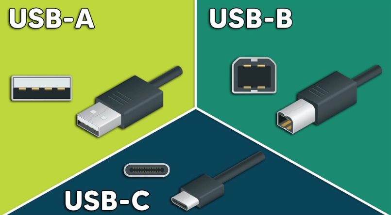 USB A USB A