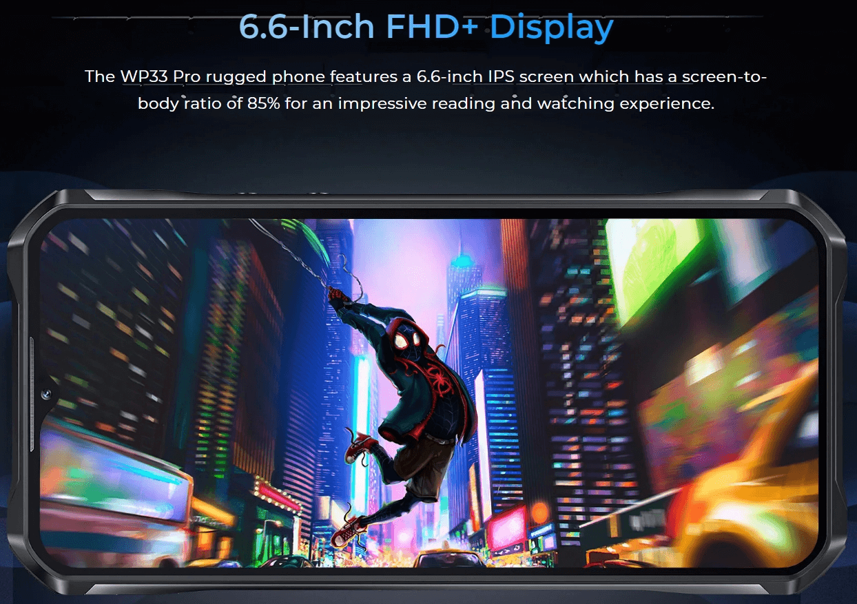 Oukitel WP33 Pro核心配置 Oukitel WP33 Pro核心配置