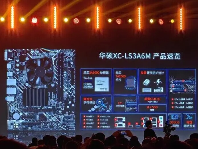 华硕XC-LS3A6M主板 华硕XC-LS3A6M主板