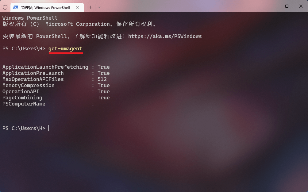 get-mmagent get-mmagent