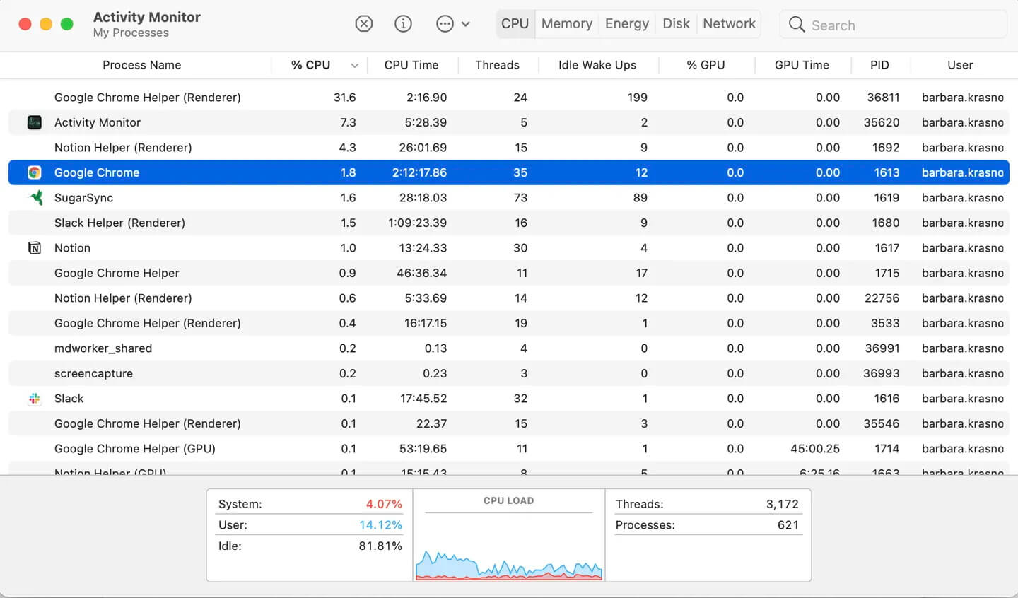 活动监视器 活动监视器