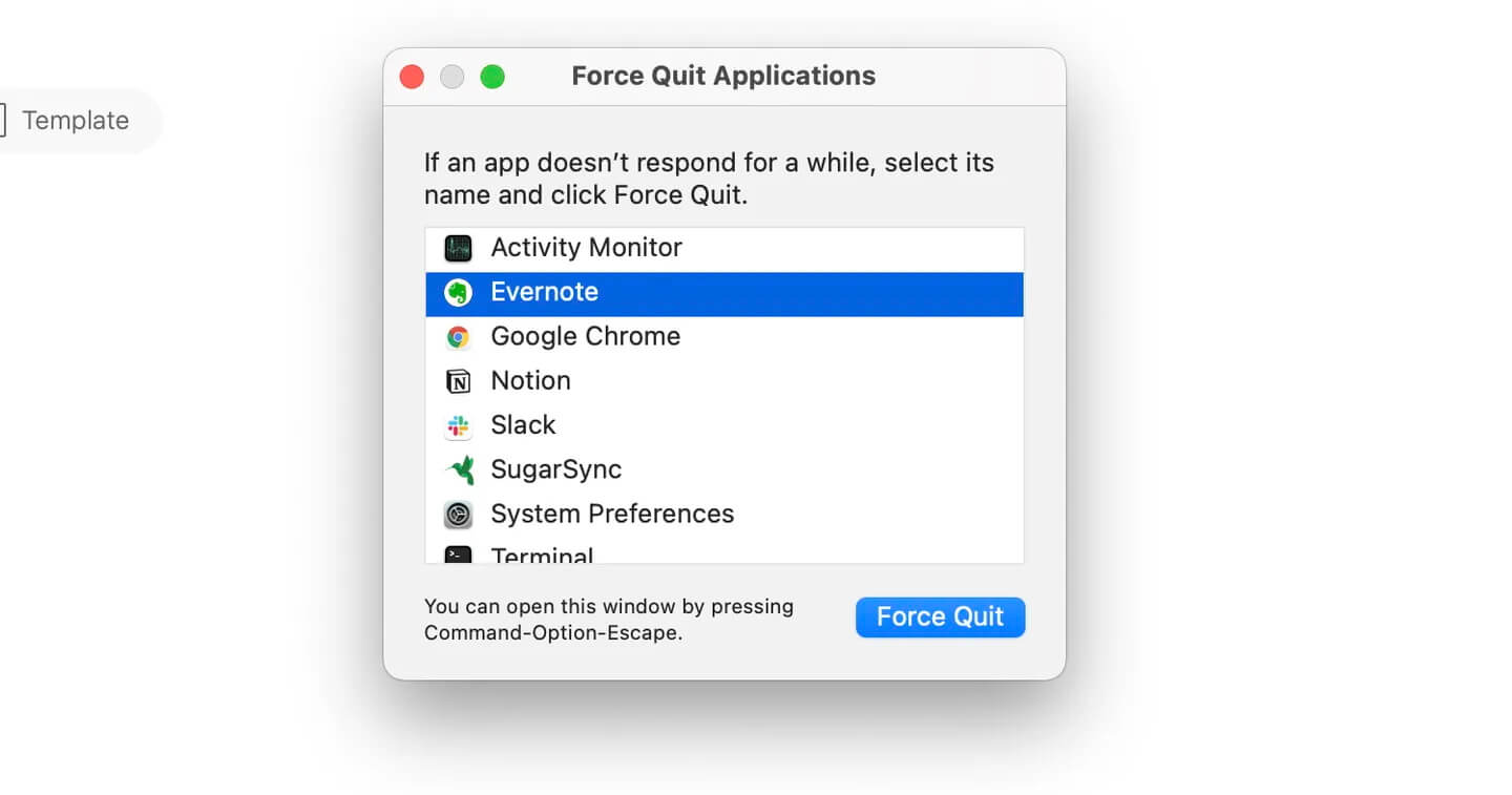 Mac强制关闭应用程序 Mac强制关闭应用程序