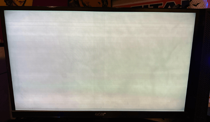 显示器白屏2 显示器白屏2